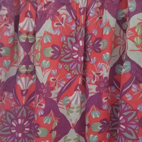 Free People Coral Tides Romper Sz Medium Hollyhock Combo NWOT - Picture 11 of 11